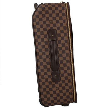 Louis Vuitton Pegase 55 Damier Suitcase Brown Travel Bag — view 5