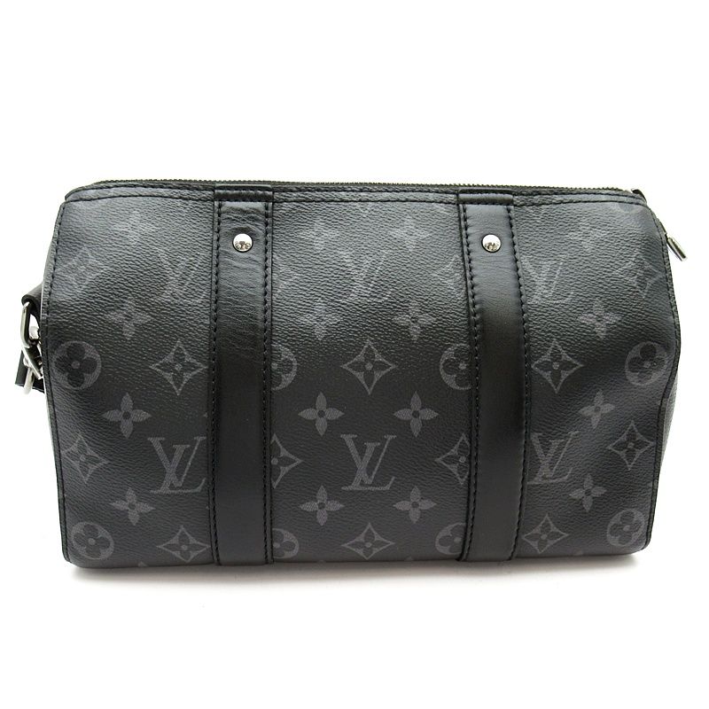 Louis Vuitton City Keepall Monogram Eclipse Shoulder Bag — view 4
