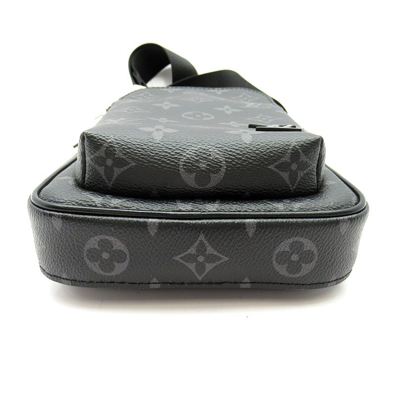 Louis Vuitton Avenue Sling Bag PM Monogram Eclipse Black — view 6