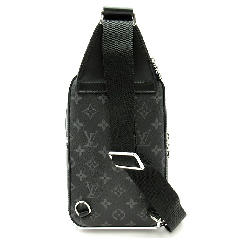 Louis Vuitton Avenue Sling Bag PM Monogram Eclipse Black — view 4