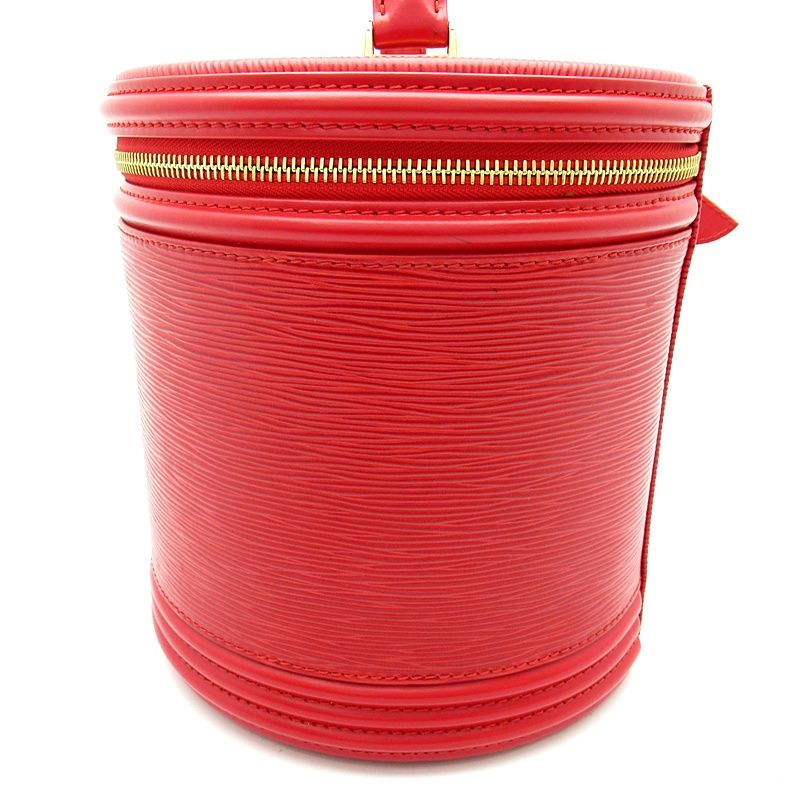 Louis Vuitton Cannes Epi Handbag Castilian Red — view 3