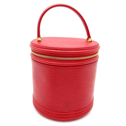 Louis Vuitton Cannes Epi Handbag Castilian Red
