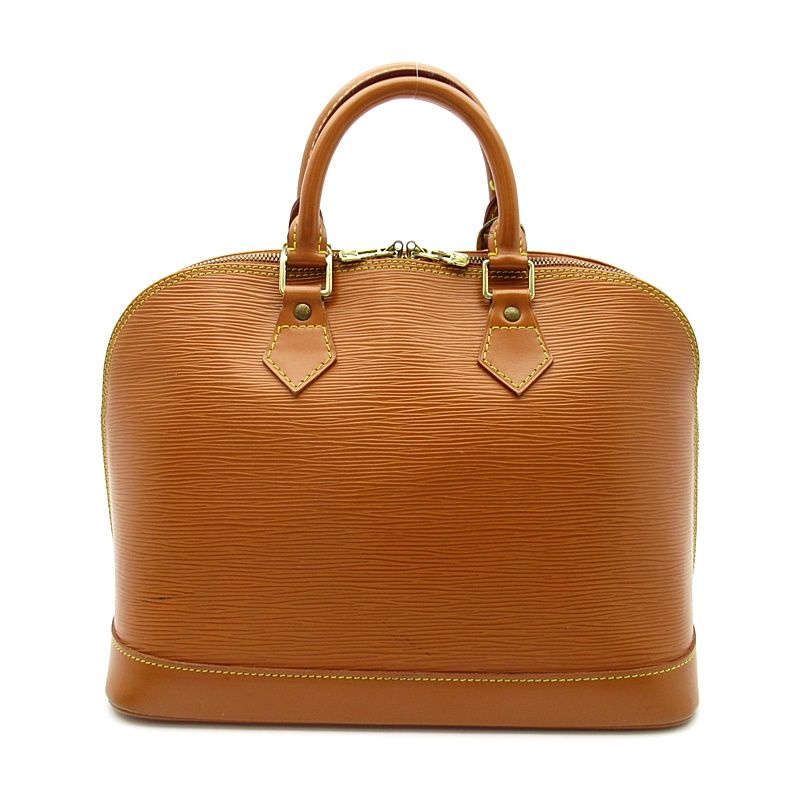 Louis Vuitton Alma Epi Handbag Kenya Brown — view 4