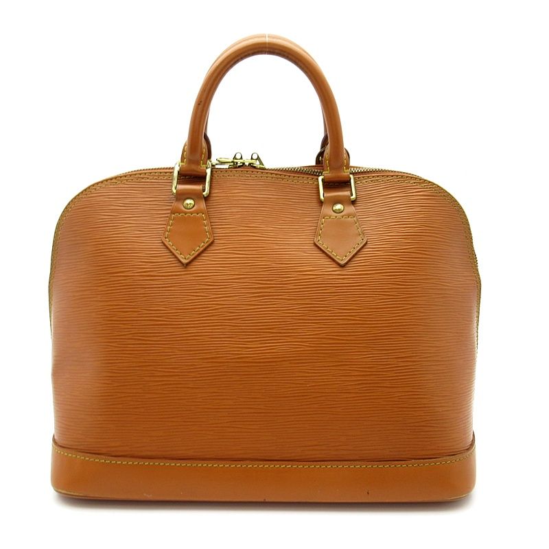 Louis Vuitton Alma Epi Handbag Kenya Brown — view 4