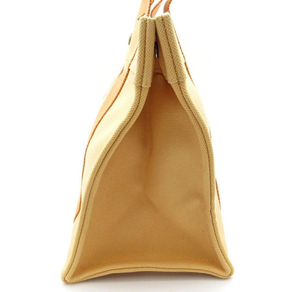 Hermes Bora PM Toile Ash Canvas Tote Orange — view 3