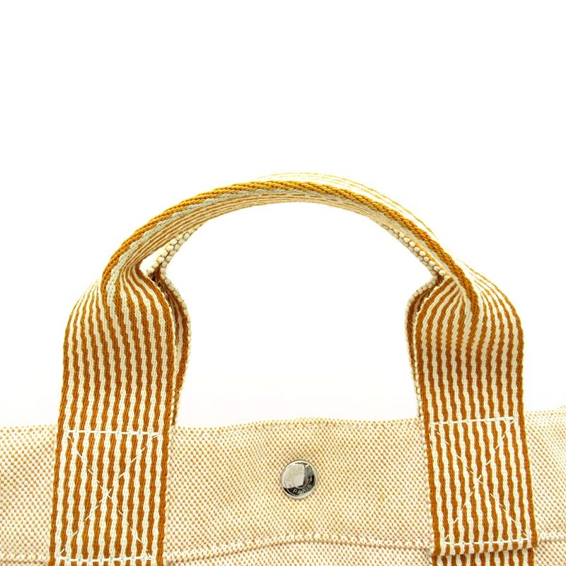 Hermes New Fourre Tout MM Toile Ash Tote Orange — view 2