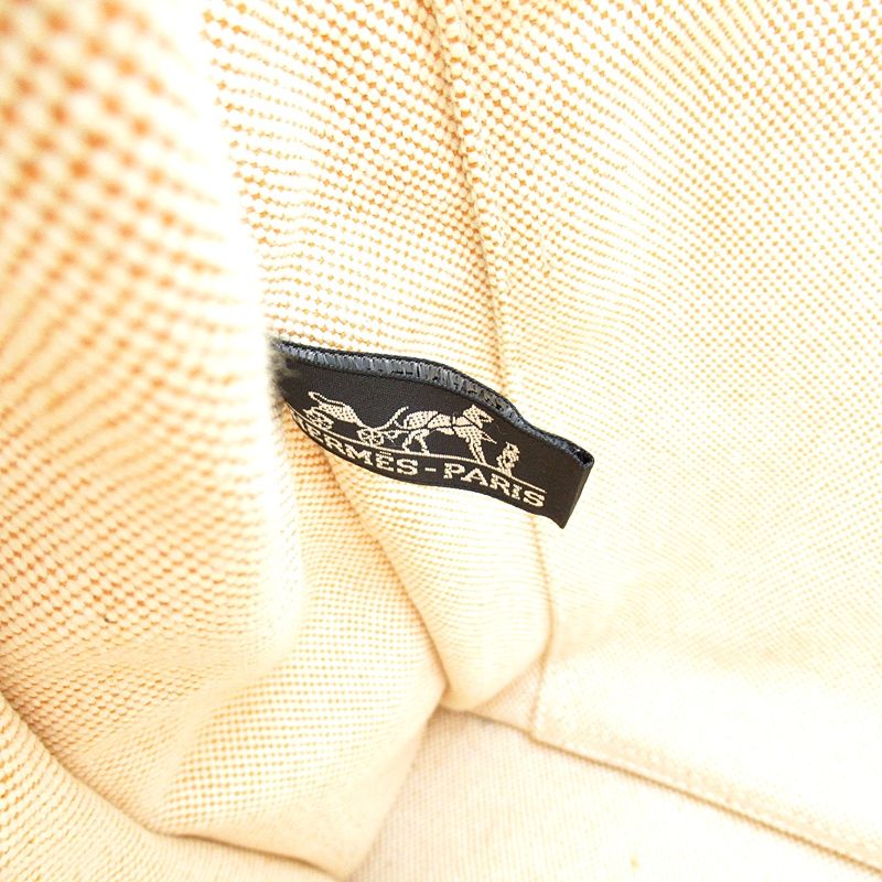 Hermes New Fourre Tout MM Toile Ash Tote Orange — view 8