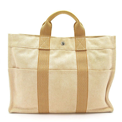 Hermes New Fourre Tout MM Toile Ash Tote Orange — view 4