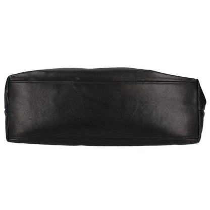 Chanel Quilted Chain Shoulder Bag Lambskin Black — view 6