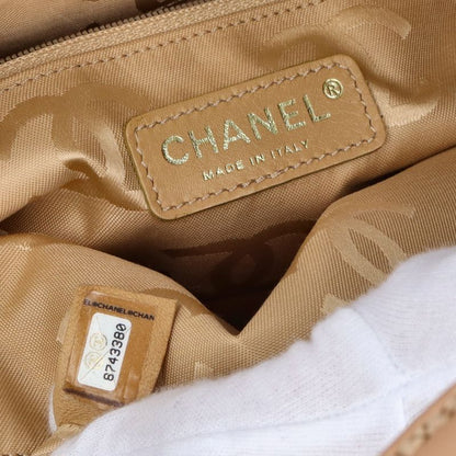 Chanel Wild Stitch Handbag Calf Beige — view 8