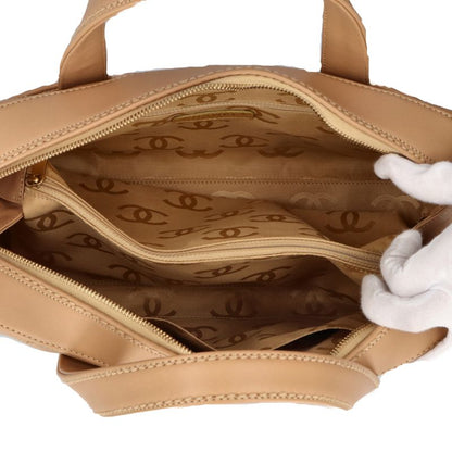 Chanel Wild Stitch Handbag Calf Beige — view 7