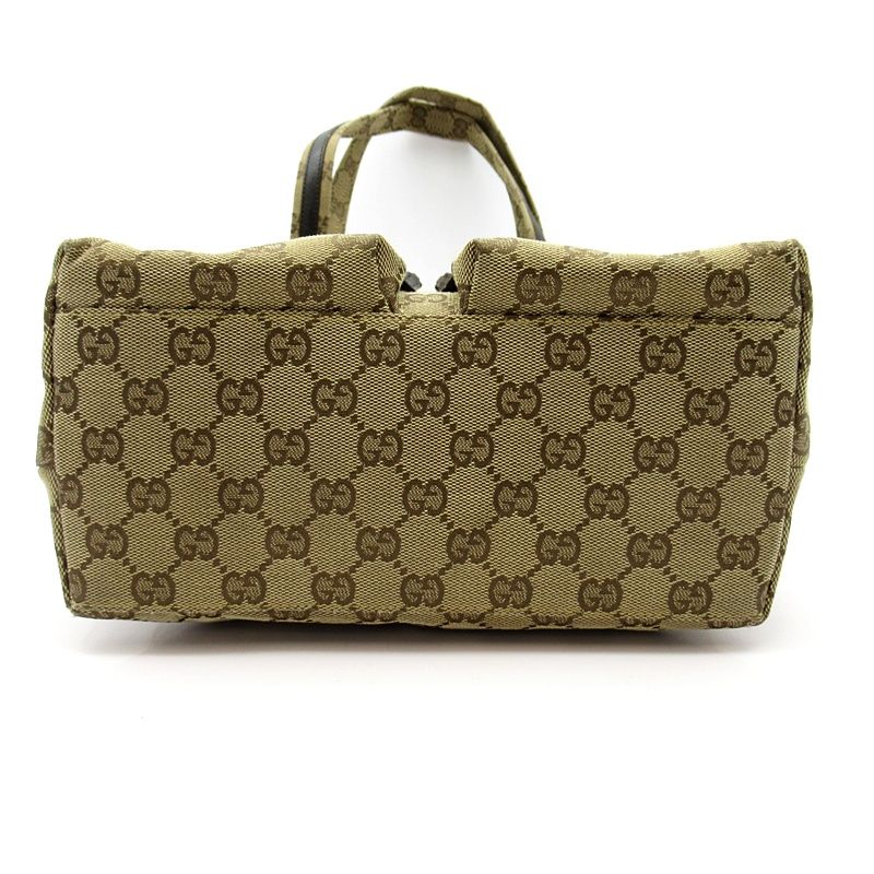 Gucci Tote GG Canvas Shoulder Bag Beige — view 6