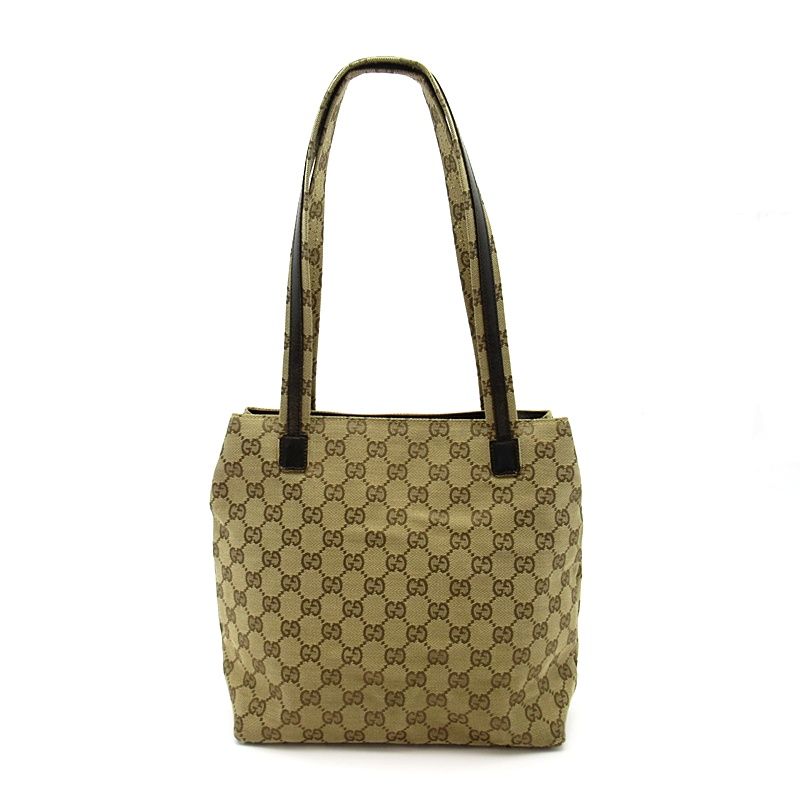 Gucci Tote GG Canvas Shoulder Bag Beige — view 4
