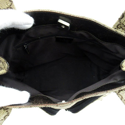 Gucci Tote GG Canvas Shoulder Bag Beige — view 7