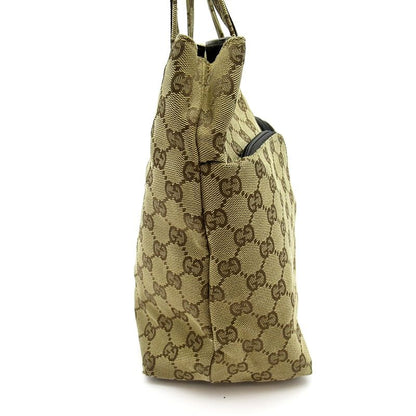 Gucci Tote GG Canvas Shoulder Bag Beige — view 5