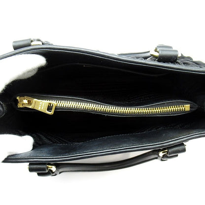 Prada Gather Handbag Nylon Black — view 7