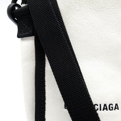 Balenciaga Explorer Cross Belt Bag Leather White — view 2