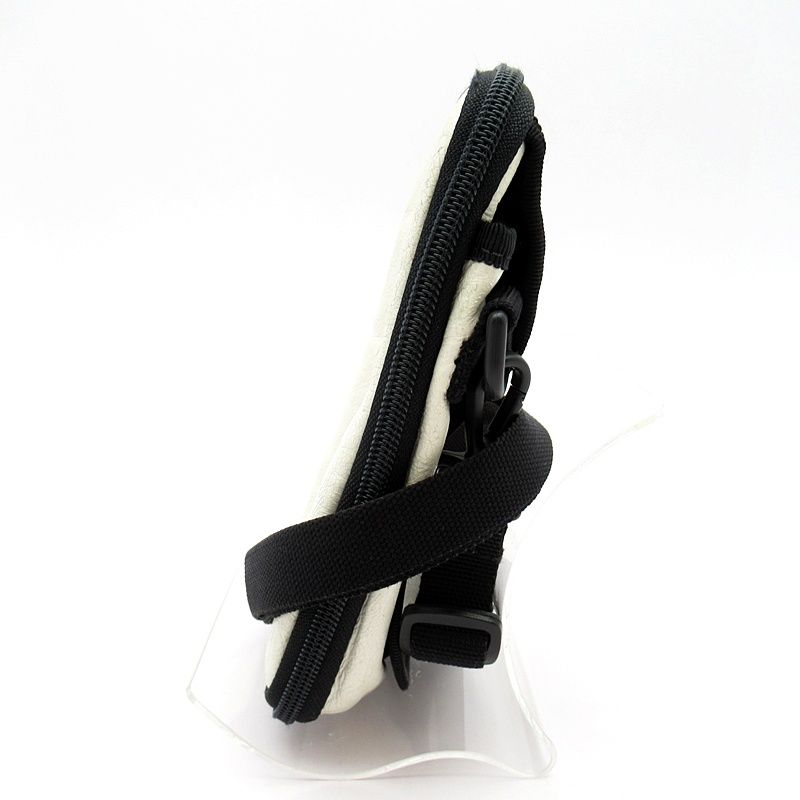 Balenciaga Explorer Cross Belt Bag Leather White — view 5
