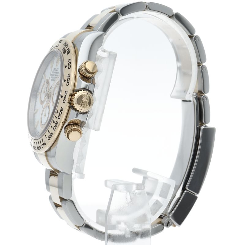 Rolex Cosmograph Daytona Watch Box 18k Yellow Gold SS White Polished — view 3