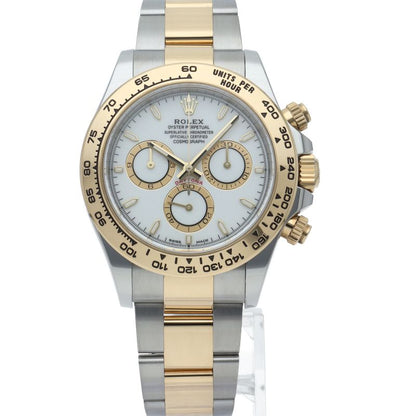 Rolex Cosmograph Daytona Watch Box 18k Yellow Gold SS White Polished — view 2