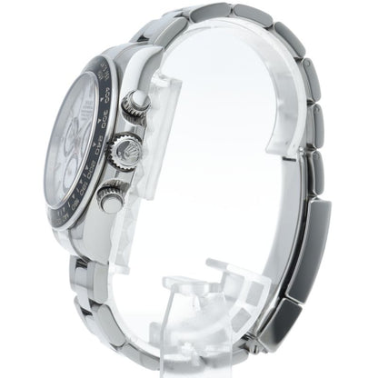 Rolex Cosmograph Daytona Watch SS Ceramic White Polished — view 3