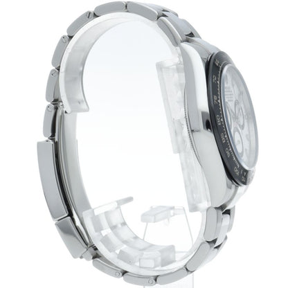 Rolex Cosmograph Daytona Watch Box SS Ceramic White Polished — view 4