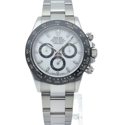 Rolex Cosmograph Daytona Watch Box SS Ceramic White Polished — view 2