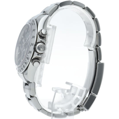Rolex Cosmograph Daytona Watch Buckle Box SS Black Specification — view 3