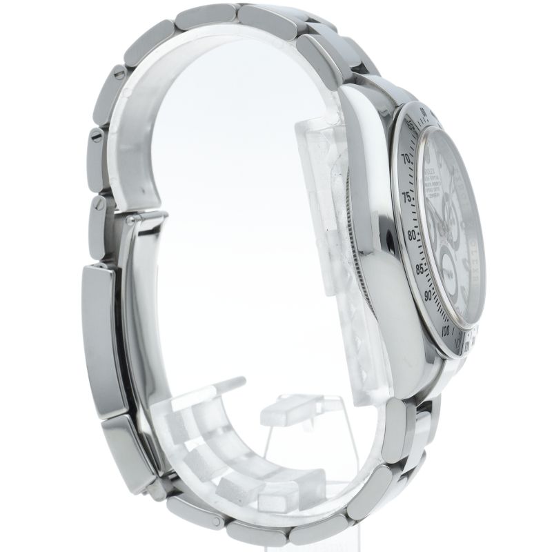 Rolex Cosmograph Daytona Watch Buckle Aph Dial SS White — view 4