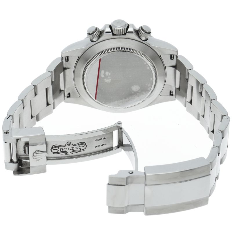 Rolex Cosmograph Daytona Watch Buckle Aph Dial SS White — view 5