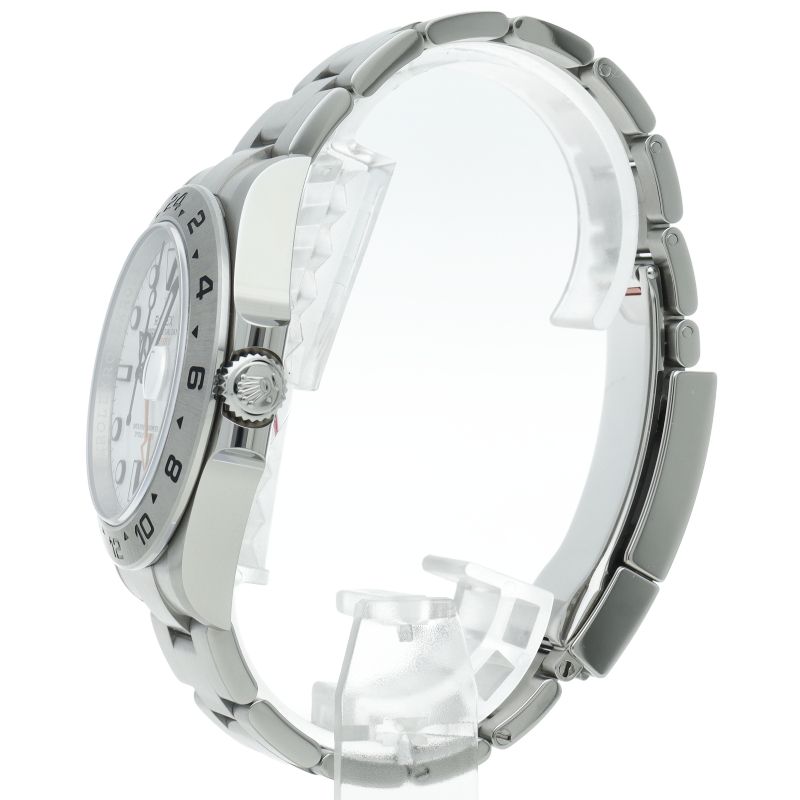Rolex Watch Box SS White — view 3