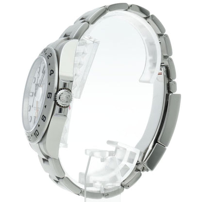 Rolex Watch Box SS White — view 3