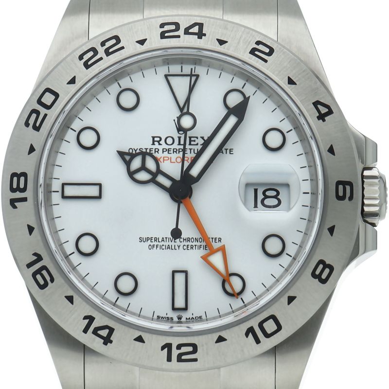 Rolex Watch Box SS White