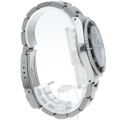 Rolex Submariner Chronometer Box SS Watch Black Polished — view 4