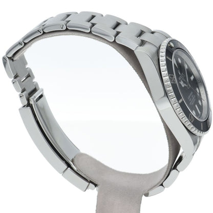 Rolex Submariner Watch Mirror Buckle International Service SS Black — view 4