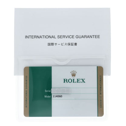 Rolex Submariner Watch Mirror Buckle International Service SS Black — view 6