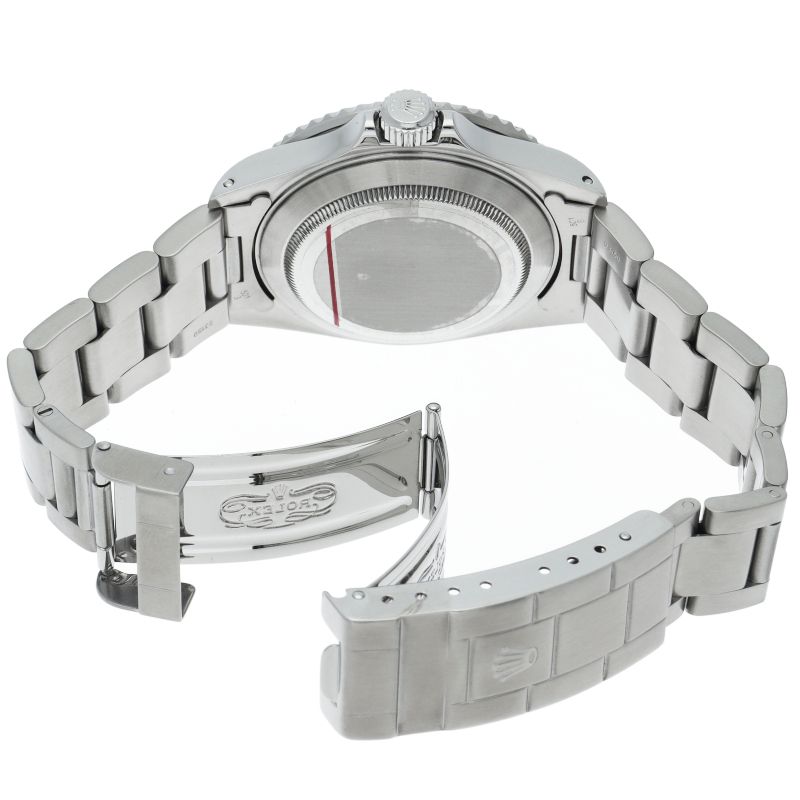 Rolex Submariner Date Tritium SS Watch Black Polished — view 5