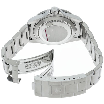 Rolex Submarinade Date Roulette SS Watch Black Polished — view 5