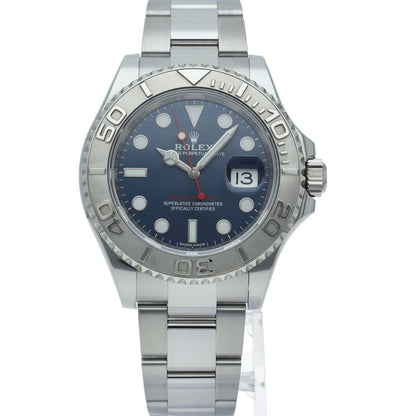 Rolex Yottomar Star 40 Watch Blue Box PT SS Polished — view 2