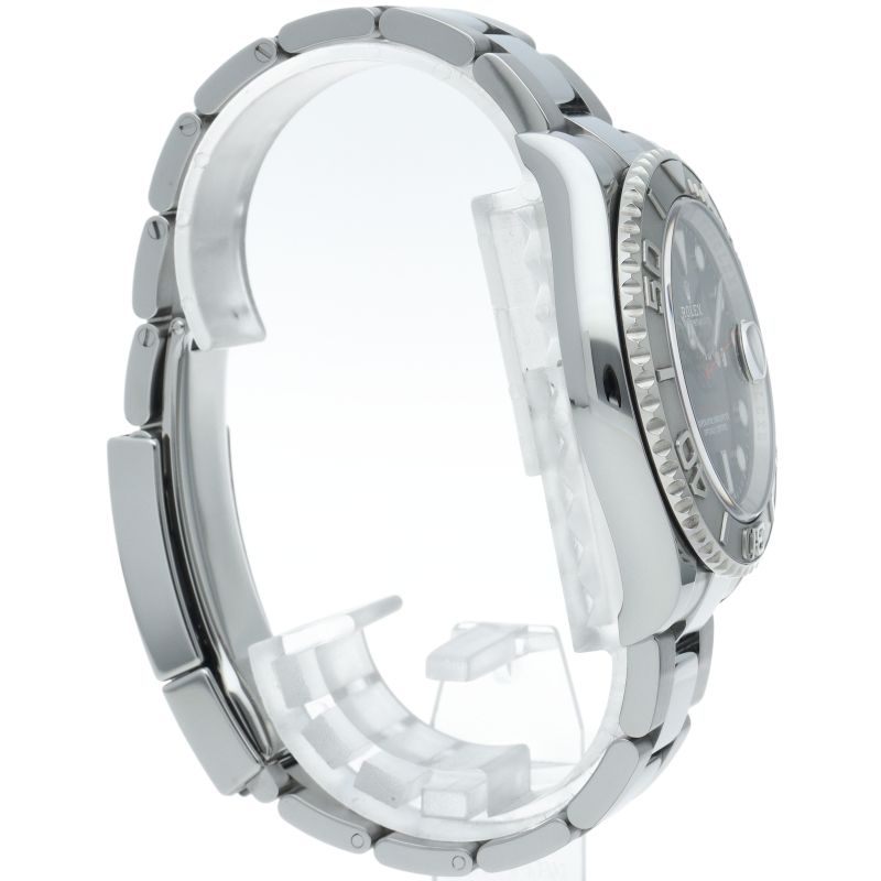 Rolex Yottomar Star 40 Watch Blue Box PT SS Polished — view 4