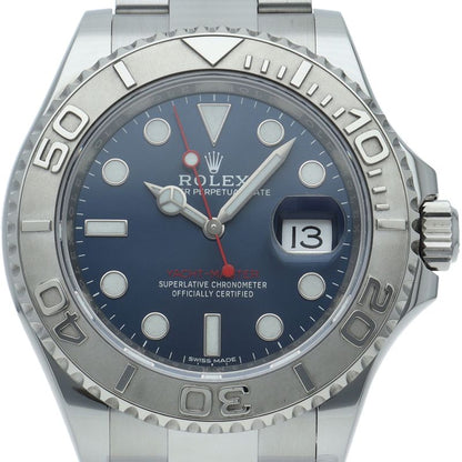 Rolex Yottomar Star 40 Watch Blue Box PT SS Polished
