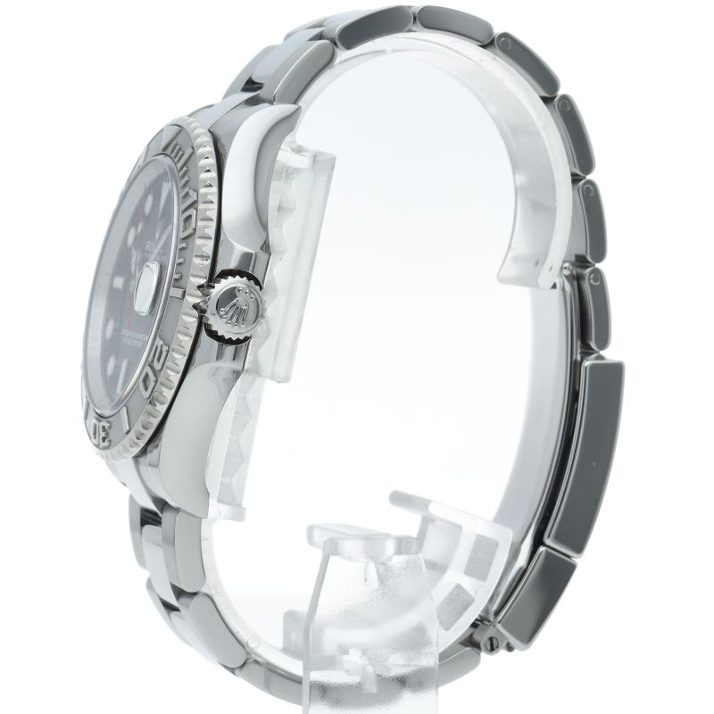 Rolex Yottomar Star 40 Watch Blue Box PT SS Polished — view 3