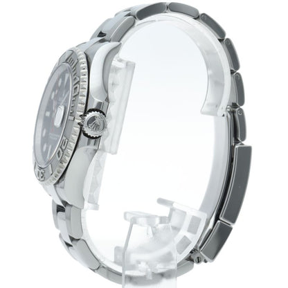 Rolex Yottomar Star 40 Watch Blue Box PT SS Polished — view 3