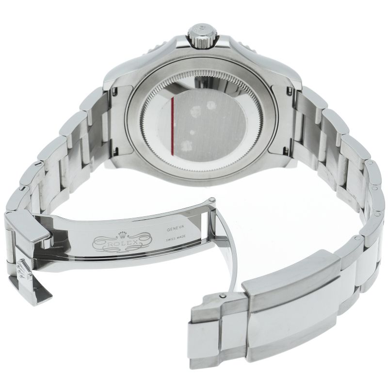 Rolex Yottomar Star 40 Watch Blue Box PT SS Polished — view 5
