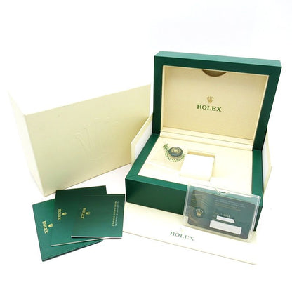 Rolex Day Date 36 Watch Diamond Shell Box 18k Yellow Gold White — view 6