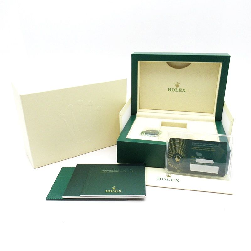 Rolex Datejust 41 Watch Jubilee Box 18k Yellow Gold SS Black Polished — view 6