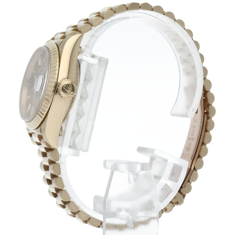 Rolex Datejust Watch 18k Yellow Gold Chien Pankara Polished — view 3