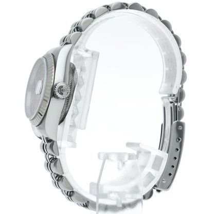Rolex Datejust Watch 18k White Gold SS Pink Polished Beauty — view 3