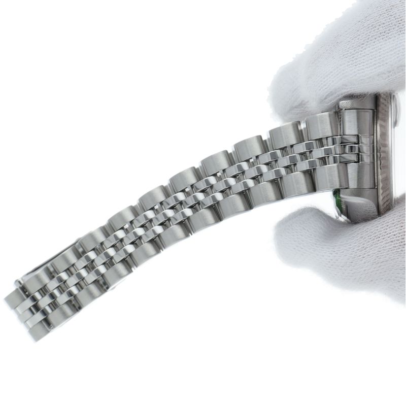 Rolex Datejust Watch 18k White Gold SS Pink Polished Beauty — view 6