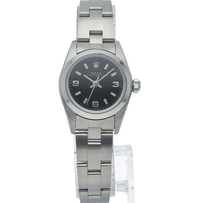 Rolex Oyster Perpetual Watch Box SS Black Polished — view 2